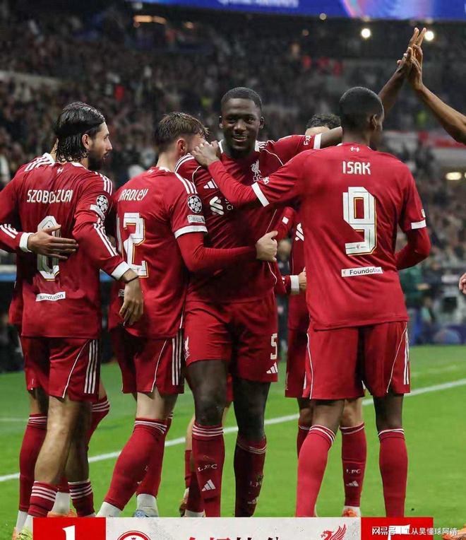 利物浦客场大胜，给对手沉重一击