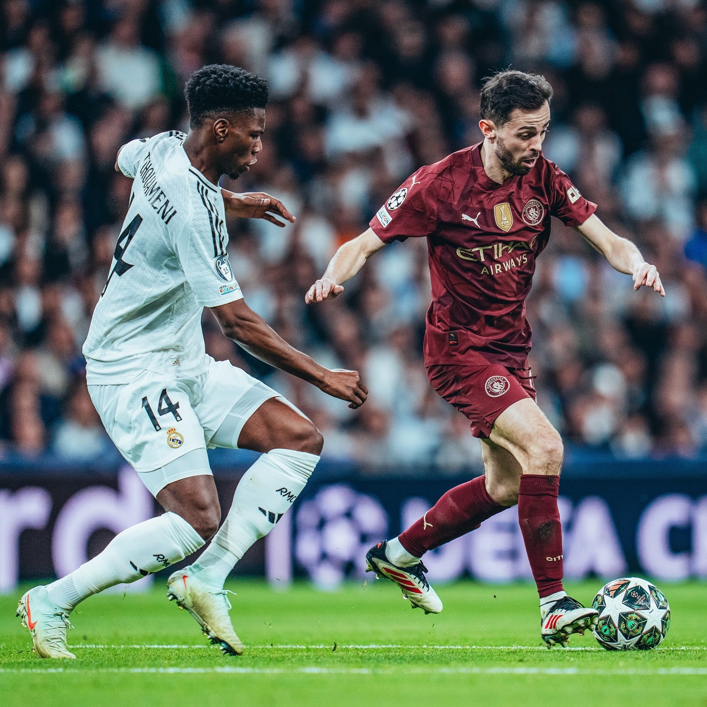 曼城全面压制晋级欧冠四强实力强劲