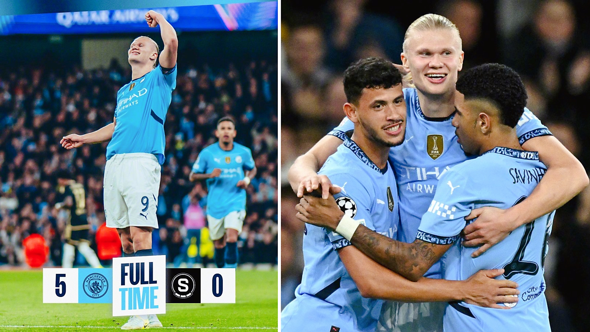 曼城全面压制晋级欧冠四强实力强劲